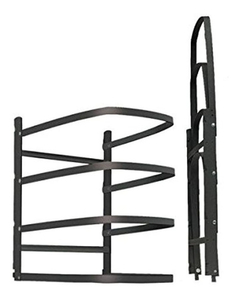 Estantería De Metal Color Negro De 4 Niveles Para Panadería. - Danielle's Store