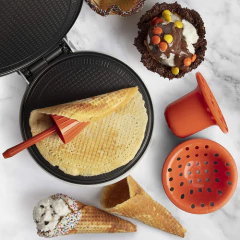 Máquina Para Hacer Gofres Y Tazones Masterchef, Incluye Mold - comprar online