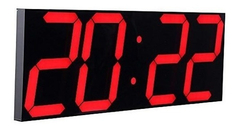 Reloj De Pared Led Digital Jumbo De Control Remotoegresiva,