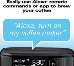 Máquina De Café Hamilton Beach, Compatible W/alexa, 2.84 L - comprar online