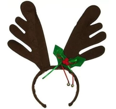 Diadema De Cuerno De Fieltro De Renos De Navidad
