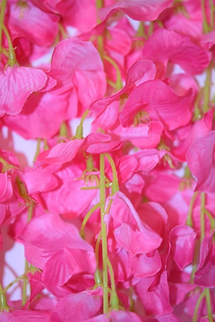 Imagen de Colgante Guirnalda Flores De Seda