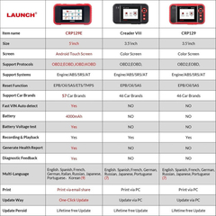 Escáner Launch Obd2, Motor, Abs, Srs, Transmisión - tienda online