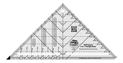 Creative Grids Media Cuadrado 4-en-1 Plantilla De Regla