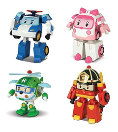 Figuras De Acción - Paquete De 4 Robocar
