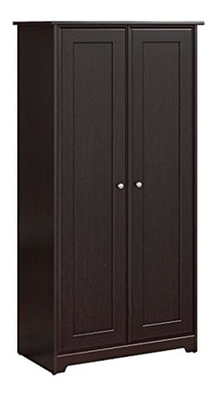 Armario Para Almacenamiento De Madera Color Marrón/4 Niveles