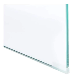 Mesa De Centro Rectangular De Cristal Transparente. - Danielle's Store