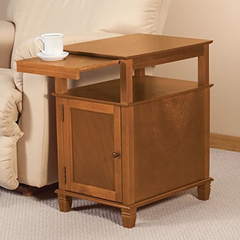 Mesa Auxiliar Reclinable De Madera en internet
