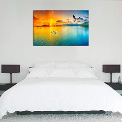 Amemny - Cuadro De Pared Con Panel Grande De Lienzo - tienda online