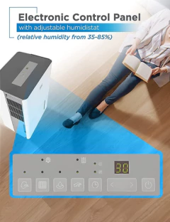 Black+decker 3000 Sq. Pie. Deshumidificador Para Espacios Gr en internet