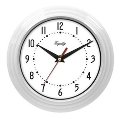 Reloj Blanco De Pared De 8 Pulgadas