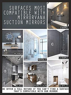 Mirrorvana Espejo De Regadera Antiniebla