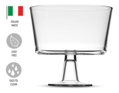 Godinger Trifle Bowl, Hecho En Italia Con Patas De Cristal.. - comprar online