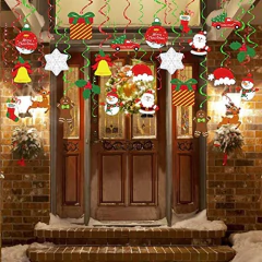 Imagen de Espirales Colgantes Para Fiestas En Casa. Christmas