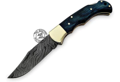 Cuchillo De Bolsillo Knife Knation, Hoja De Damasco, 16.5cm - comprar en línea