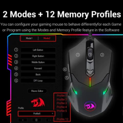 Imagen de Redragon M601 Con Conexión De Cable Gaming Ratón , Ergonómic
