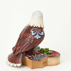 Figura De Piedra De Águila Patriótica, 3.7 In - comprar online