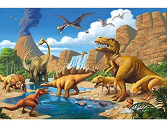 Mural De Pared Para Habitación Infantil, Dinosaurio - comprar online