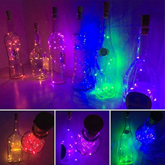 Lovenite - Luces Para Botellas De Vino Con Corcho 8 Unidades - tienda online