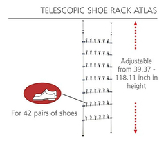 Organizador De Zapatos, Telescópico en internet