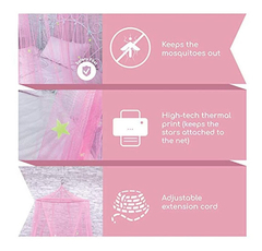 Imagen de Mosquitera Para Cubrir La Cuna, Cama De Niña O Cama De