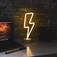 Isaac Jacobs 11.75 ''x 4.35'' Led Amarillo Lámpara De Mesa - Danielle's Store