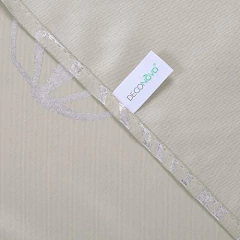Cortinas Opacas Para Comedor 42x84 Pulgadas Beige Claro