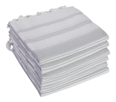 Set De 6 Toallas De Algodón Turco 100% Para La Playa O El Ha - comprar online