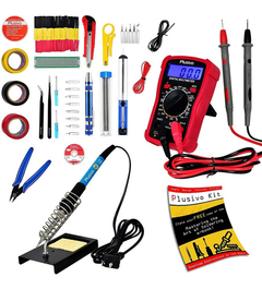 Kit De Cautín Plusivo, 60 W, Ajustable, Con Multímetro en internet