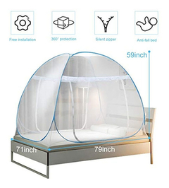 Mosquitera Plegable Para Tienda, Doble Puerta - tienda online