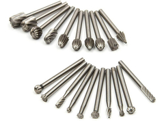 Tonsiki 20pcs Juego De Fresas Rotativas De Carburo De Tungst - Danielle's Store