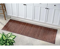 Alfombra Ideal De Bambú Antiresbalante