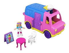 Polly Pocket Pollyville - Camión Para Helados