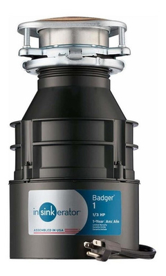 Triturador De Basura Insinkerator Badger, 1-1/3 Hp - comprar online