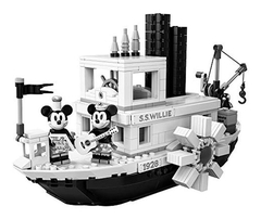 Lego Ideas 21317 Disney Steamboat Willie Kit De Construcción - comprar online