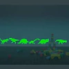 Pegatinas De Pared Con Diseño De Dinosaurios
