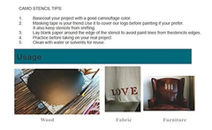 Plantilla De Bricolaje Para Pintar En Paredes- Slgift - Danielle's Store
