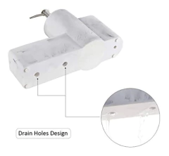 Zccz Dispensador De Jabón Con Soporte Para Esponja Soporte - Danielle's Store