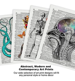 Gato Steampunk, Impresión De Arte De Diccionario Vintage en internet