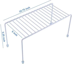 Estantería Multiusos De Metal Color Blanco/6 Unidades. - comprar online