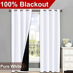 Nicetown 100% Blackout Window Cortina Paneles, Cortinas