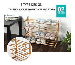 Almacenamiento De Zapatos De Madera De 5 Niveles - Danielle's Store
