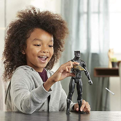 Figura De Acción De Pantera Negra De Lujo De Marvel Titan - tienda online