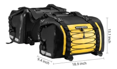 Alforjas Impermeables Rockbros, Para Motocicleta, 2 Piezas - comprar en línea