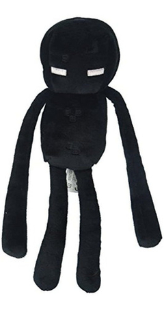 Peluche De Minecraft Color Negro, 7.0in, Jazwares Domestic