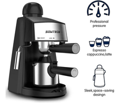Máquina De Espresso 3.5 Bar Máquina De Café Expreso De 4 Taz - comprar en línea