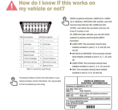 Escáner De Código Automotriz Obdscar Os601, Obd2/eobd - comprar en línea