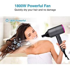 Secador Profesional De Cabello Iónico 1800w Marca Highry