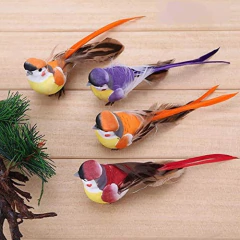 Imagen de Plumas Artificiales Forma De Pajaro