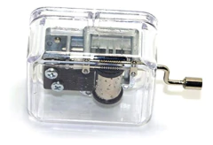 Imagen de Manivela Acrílica De Metal Con Movimiento Mecánico